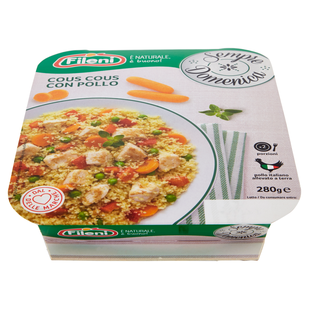 Fileni Sempre Domenica Cous Cous Con Pollo G Carrefour