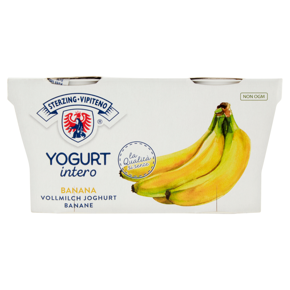 Sterzing Vipiteno Yogurt Intero Banana 2 X 125 G Carrefour