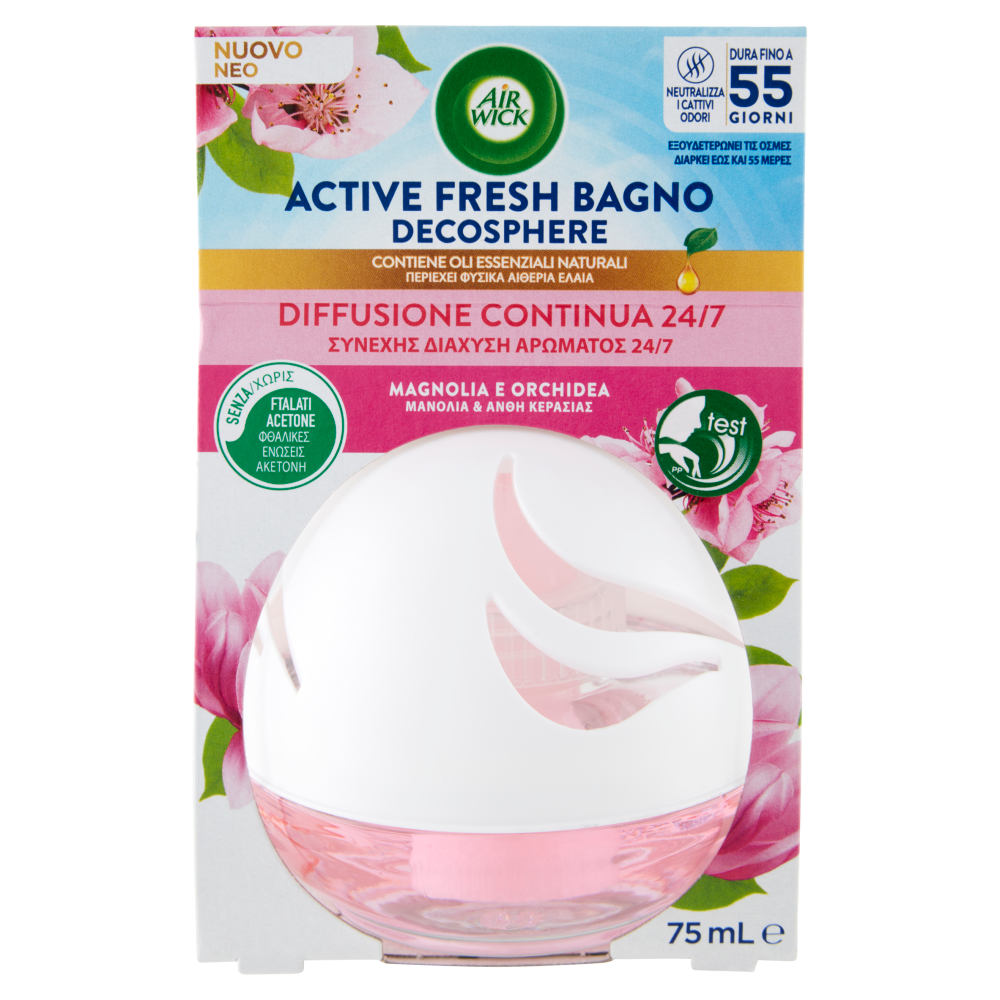 Air Wick Active Fresh Bagno Magnolia E Orchidea 75 ML Carrefour