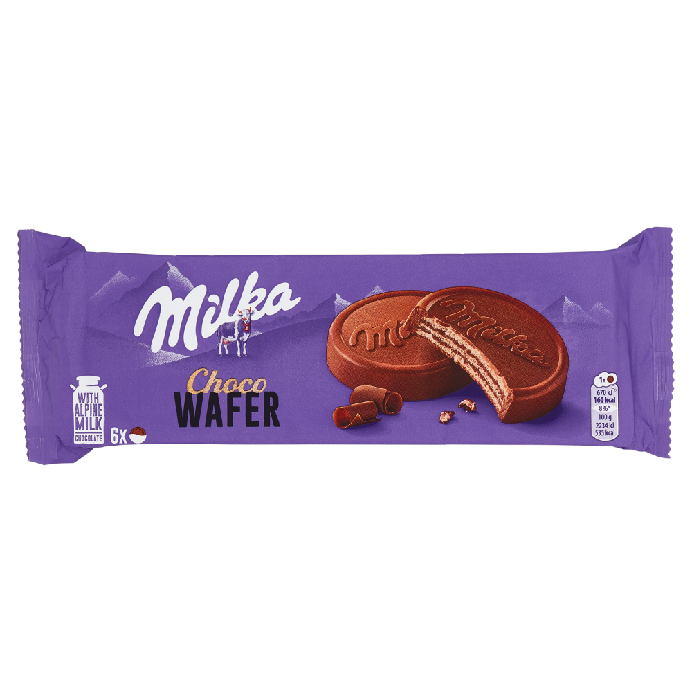 Milka Choco Wafer Merenda Al Cioccolato Al Latte G Carrefour