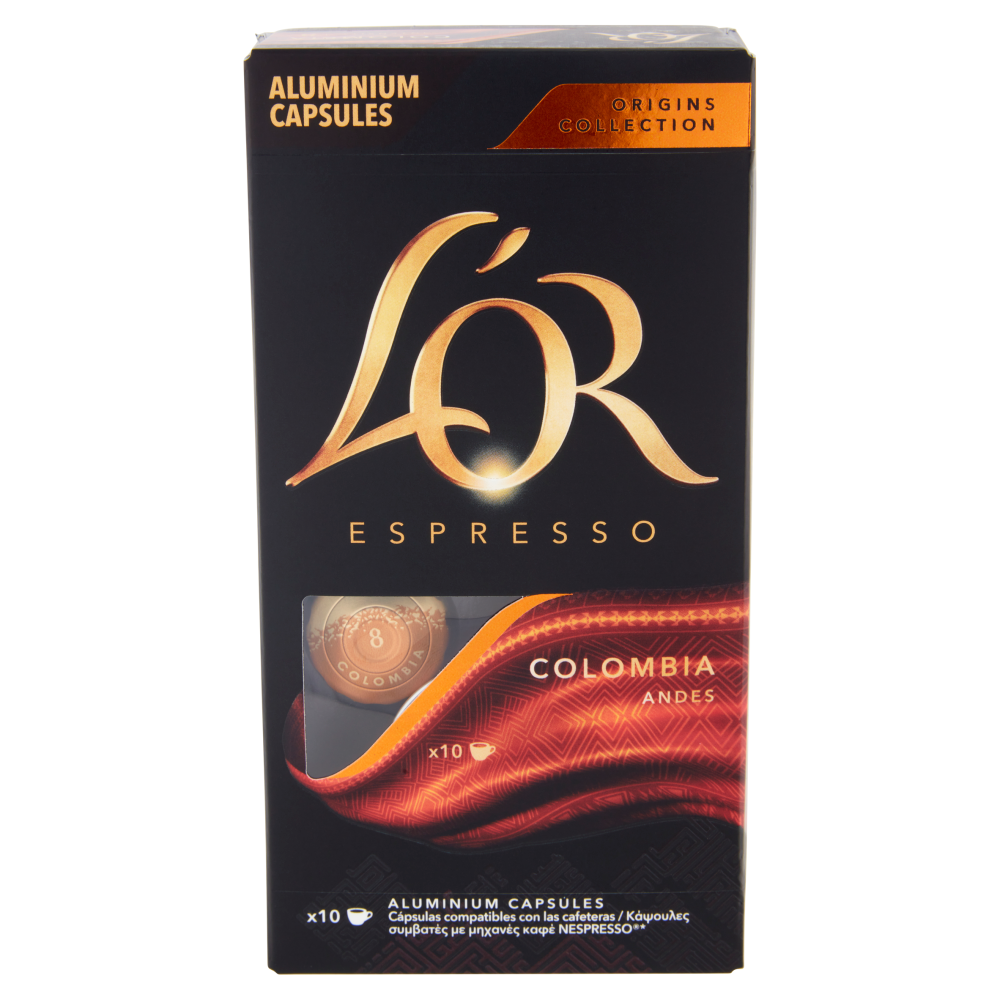 L Or Espresso Origins Collection Colombia Andes Capsule G Carrefour