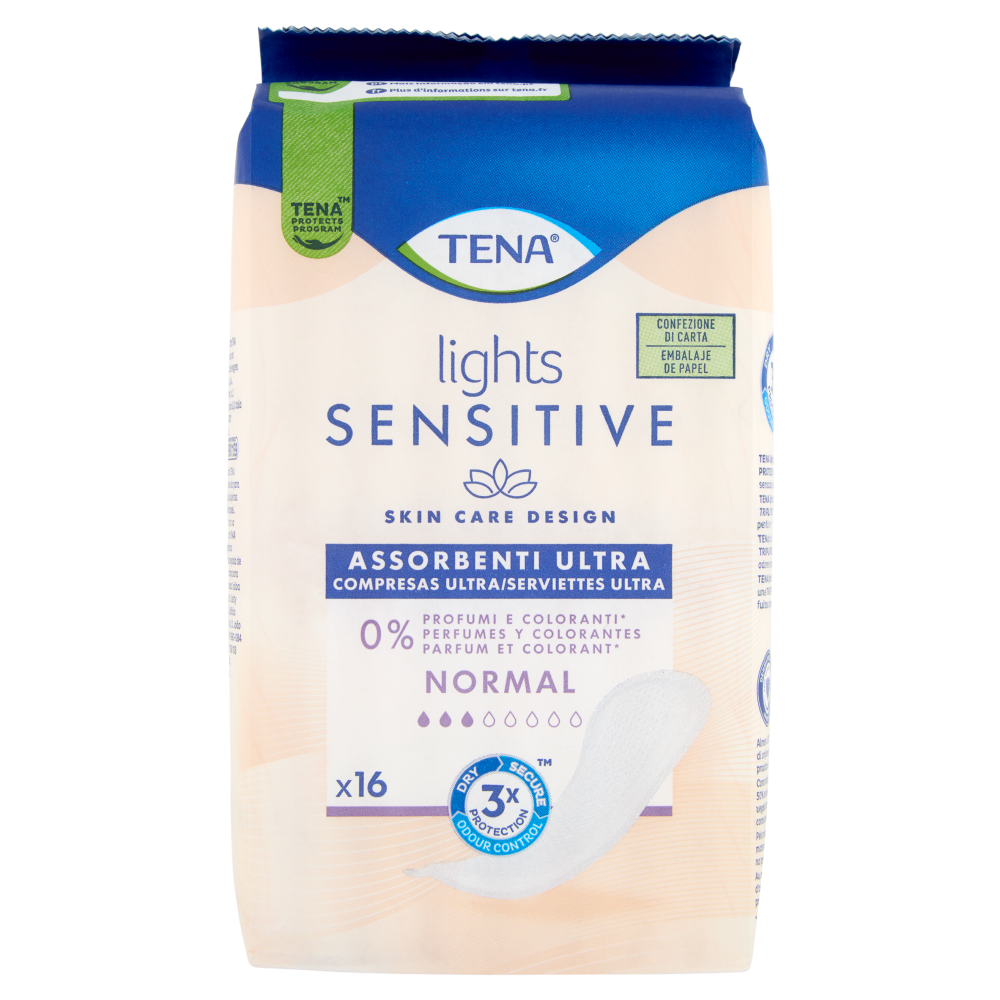 Tena Lights Sensitive Assorbenti Ultra Normal 16 Pz Carrefour