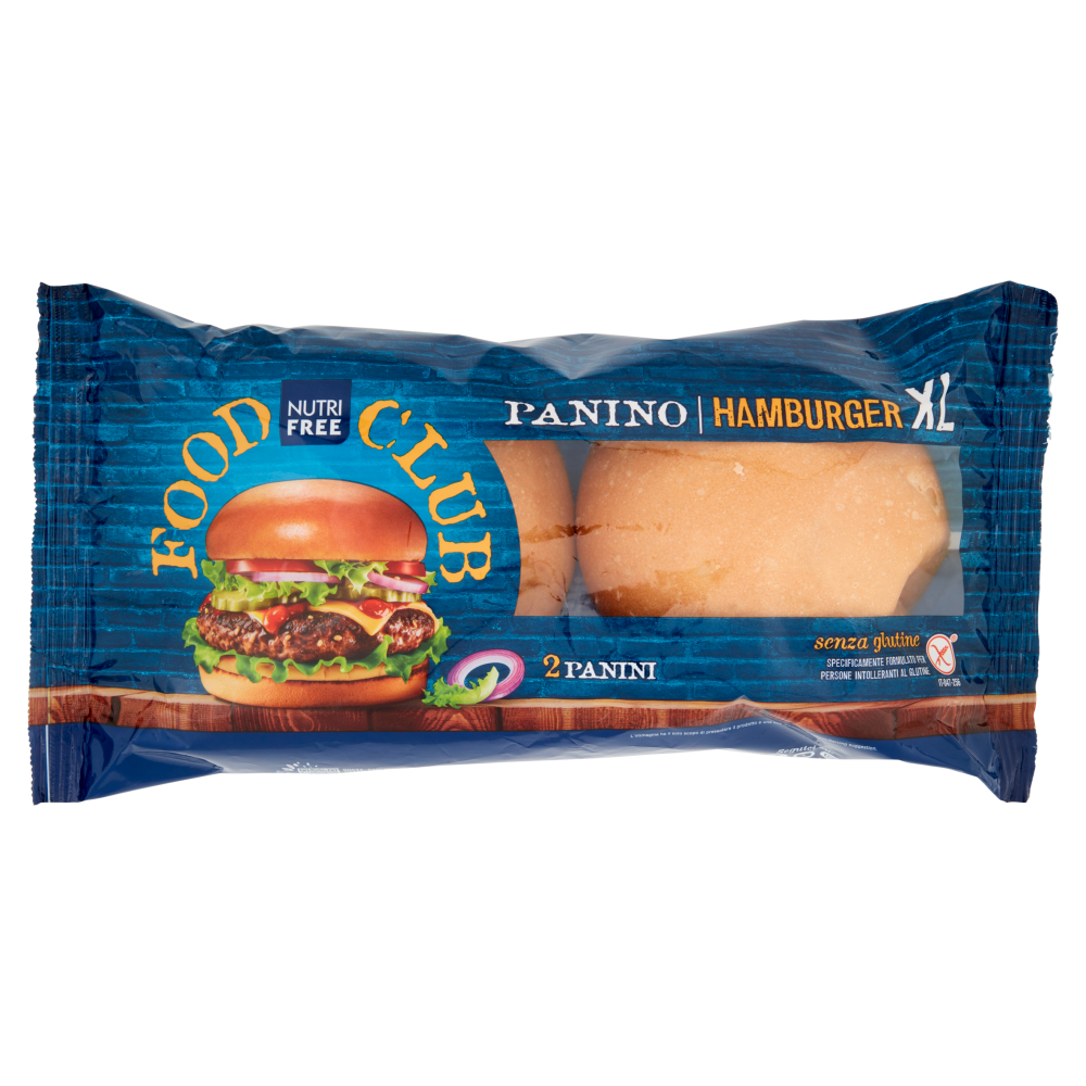 Nutrifree Panino Hamburger Xl Senza Glutine Senza Lattosio G