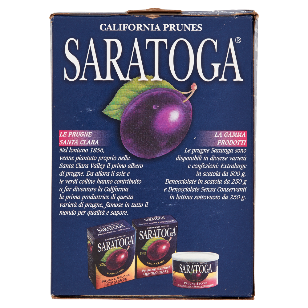 Saratoga Santa Clara Prugne Secche Denocciolate 250 G Carrefour