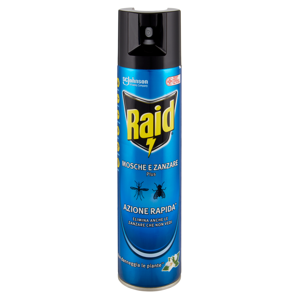 Raid Mosche E Zanzare Spray Insetticida Antizanzare E Antimosche