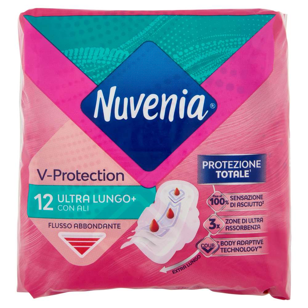 Nuvenia V Protection Ultra Lungo Con Ali Pz Carrefour