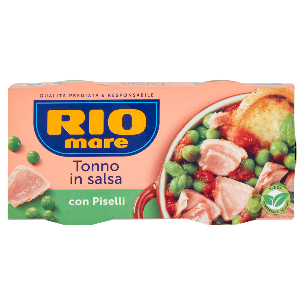 Rio Mare Tonno In Salsa Con Piselli X G Carrefour