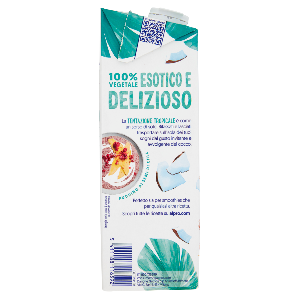 Alpro Cocco Classico Bevanda Al Cocco Vegetale Con Vitamine B