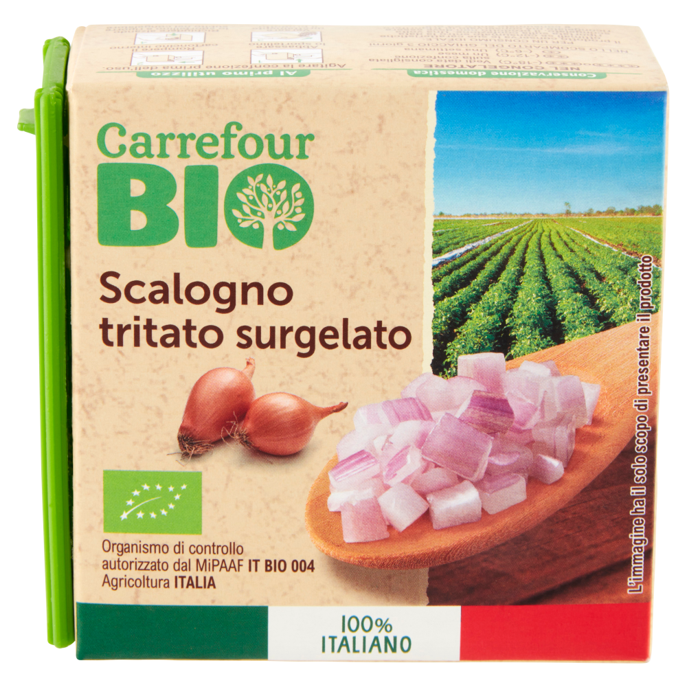 Carrefour Bio Scalogno Tritato Surgelato G Carrefour