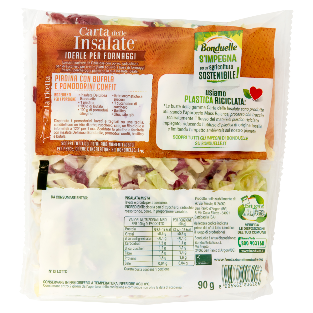 Bonduelle Carta Delle Insalate Ricetta Deliziosa G Carrefour