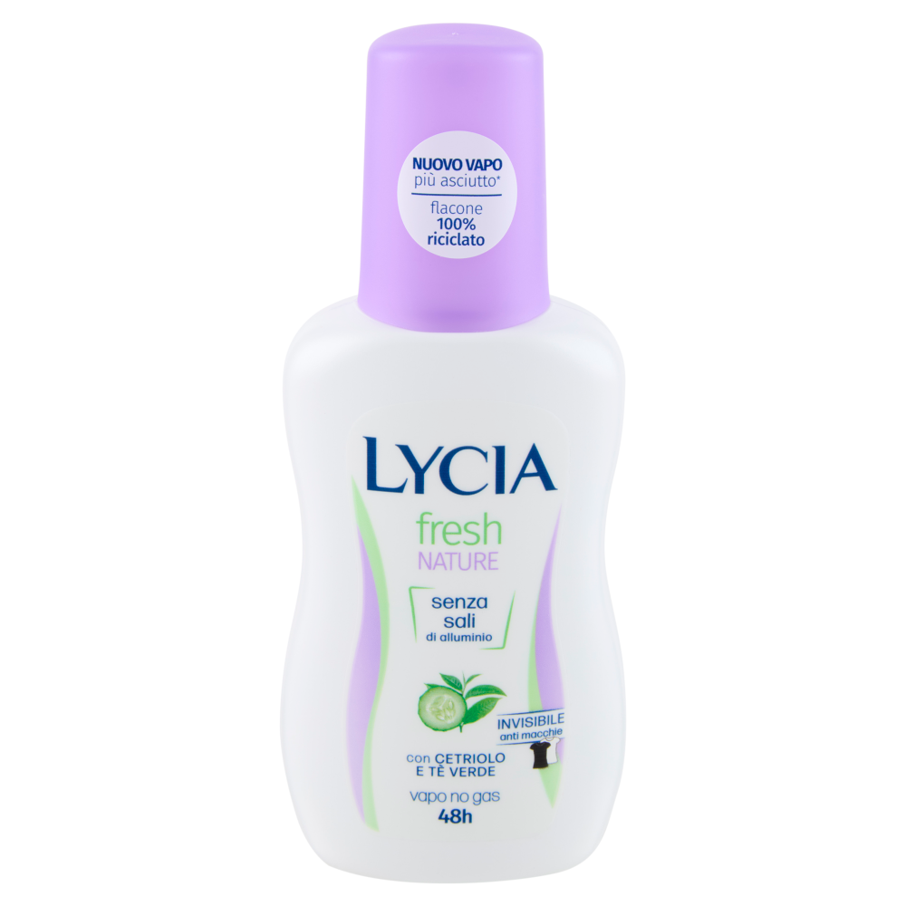 Lycia Deodorante Vapo Nature Con Cetriolo E T Verde Ml Carrefour