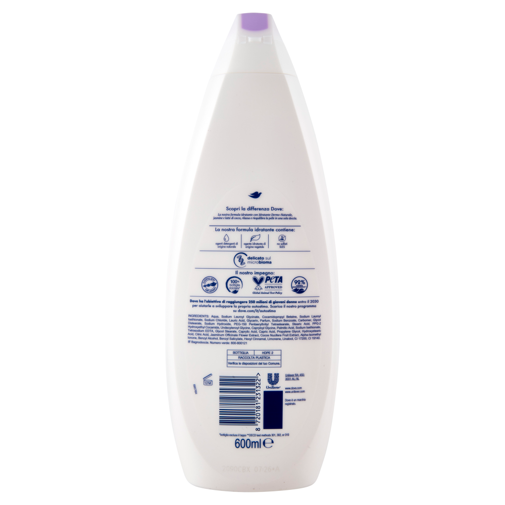 Dove Rilassante Bagnodoccia Jasmine Latte Di Cocco 600 Ml Carrefour