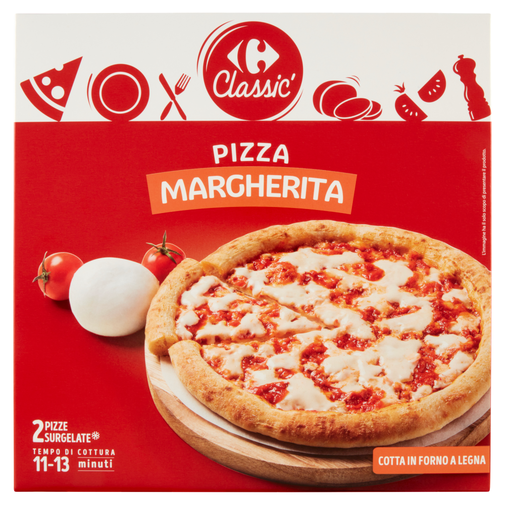 Carrefour Pizza Margherita Surgelata X G Carrefour