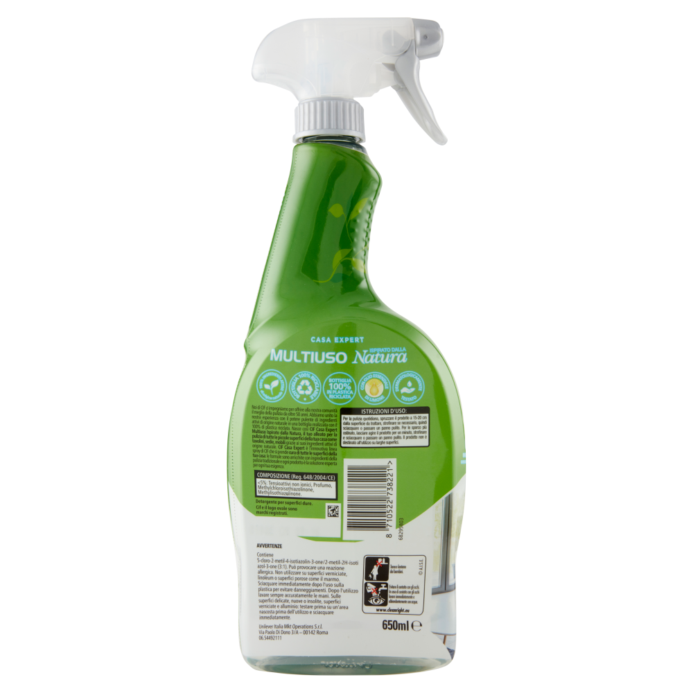 Cif Casa Expert Multiuso Ispirato Dalla Natura 650 Ml Carrefour