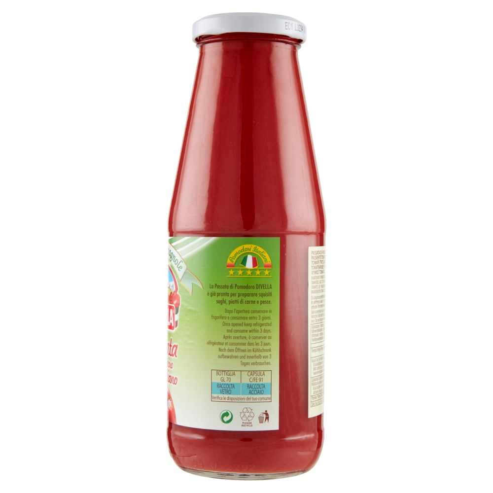 Divella Delizie Campagnole Passata Di Pomodoro 680 G Carrefour