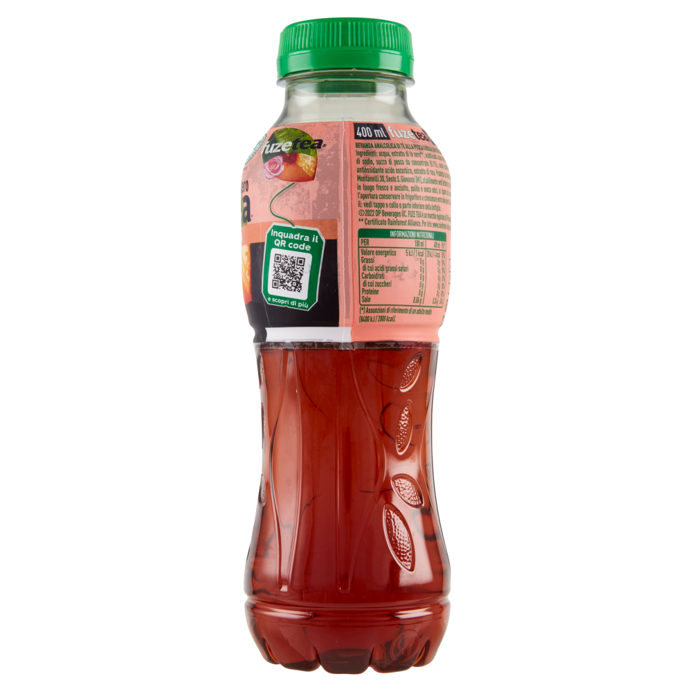 Fuze Tea Senza Zuccheri T Nero Pesca Con Una Nota Di Rosa Pet Ml