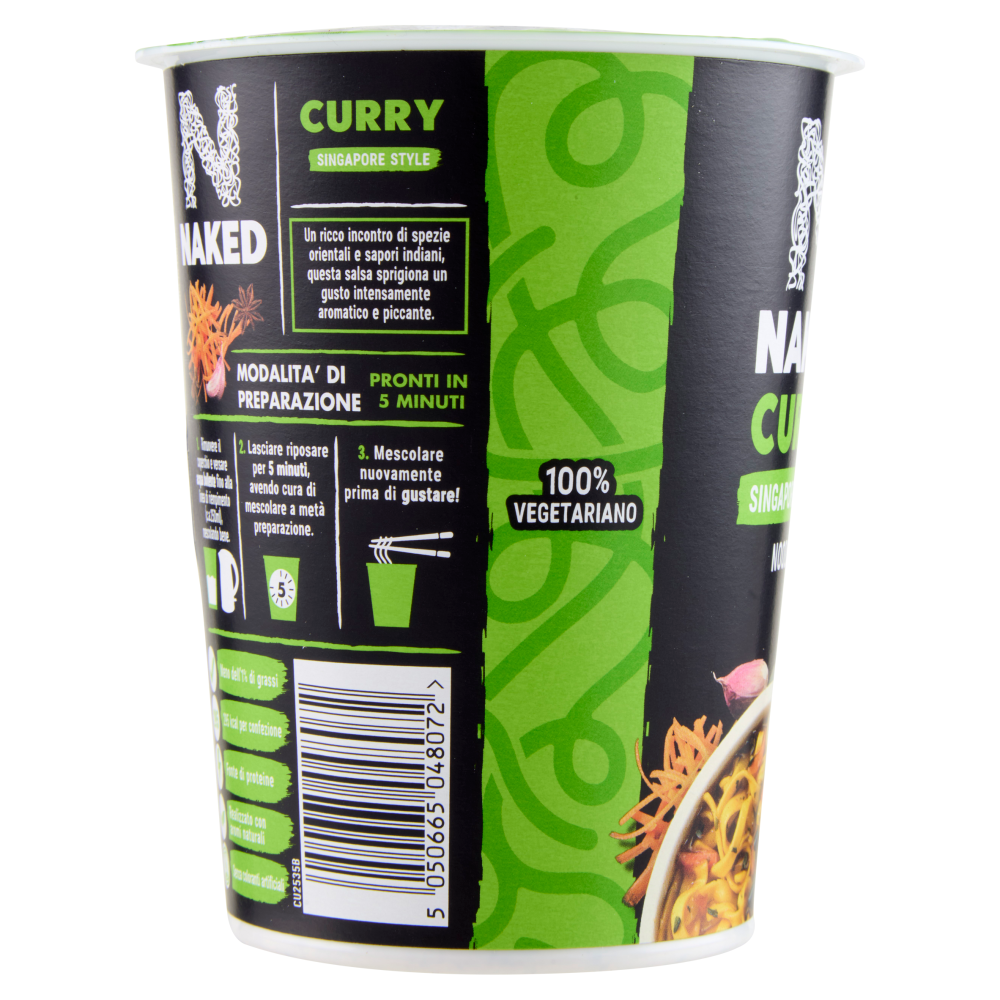 Naked Singapore Style Curry Noodles 78 G Carrefour