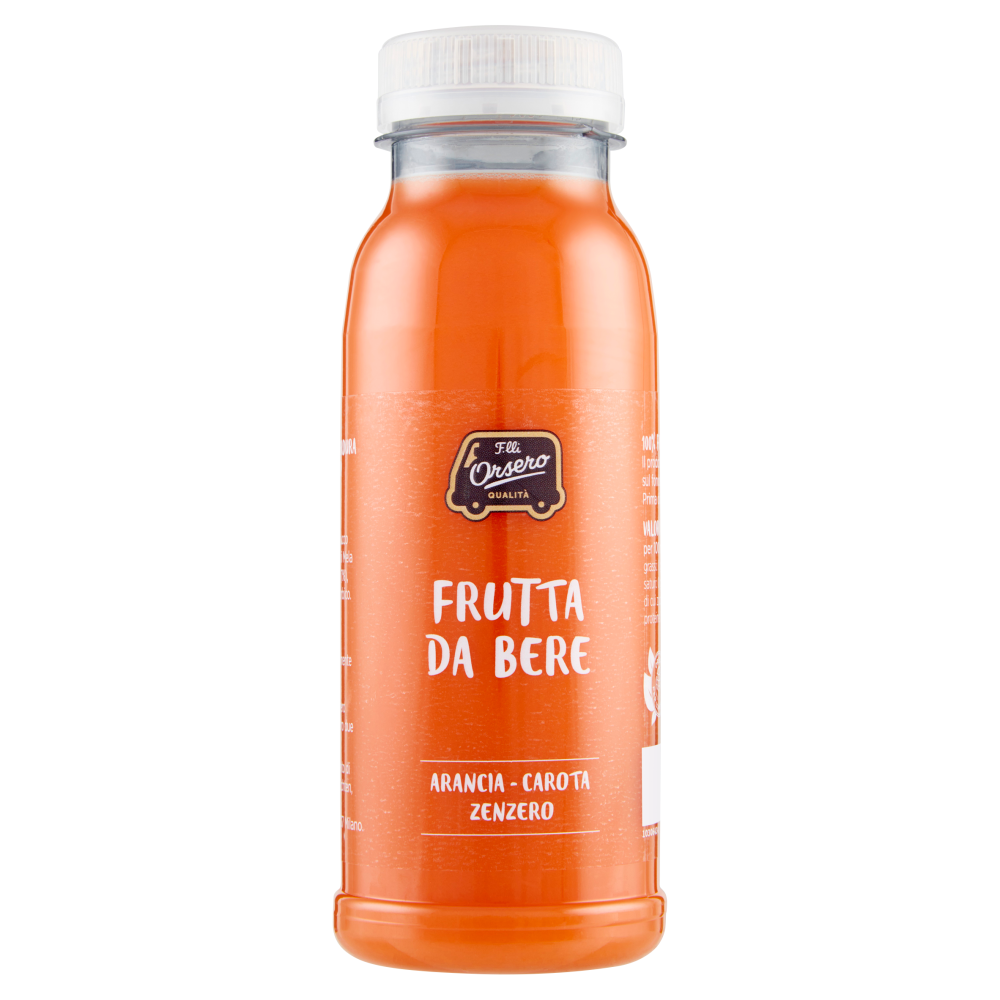 F Lli Orsero Frutta Da Bere Arancia Carota Zenzero 250 Ml Carrefour