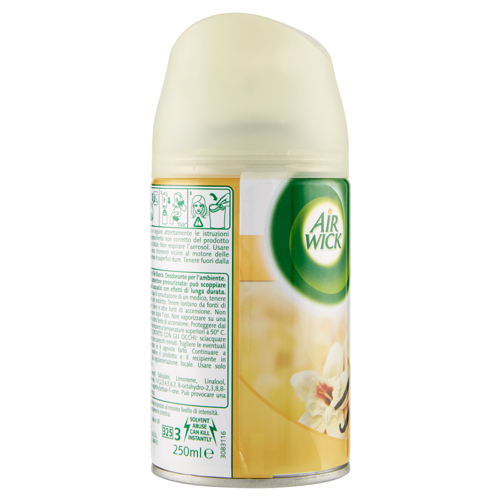 Air Wick Freshmatic Max Ricarica Spray Automatico Vaniglia e Thè bianco