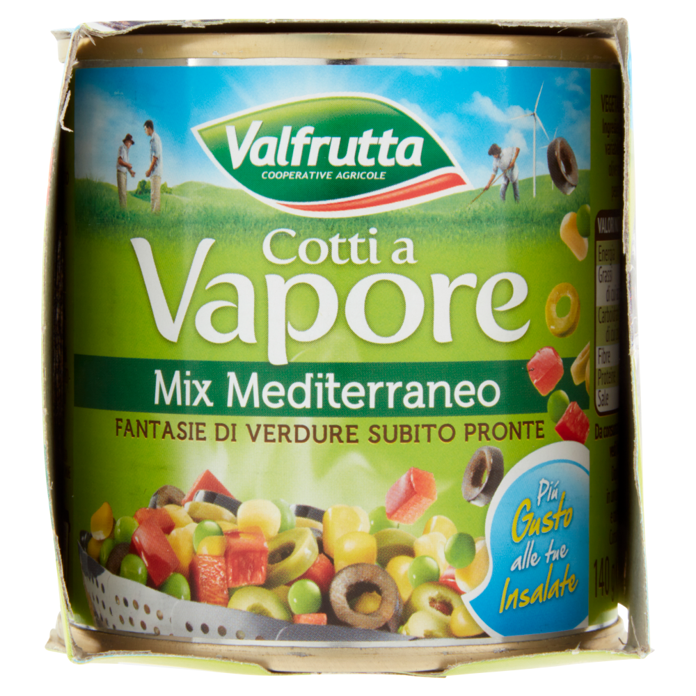 Valfrutta Cotti A Vapore Mix Mediterraneo X G Carrefour