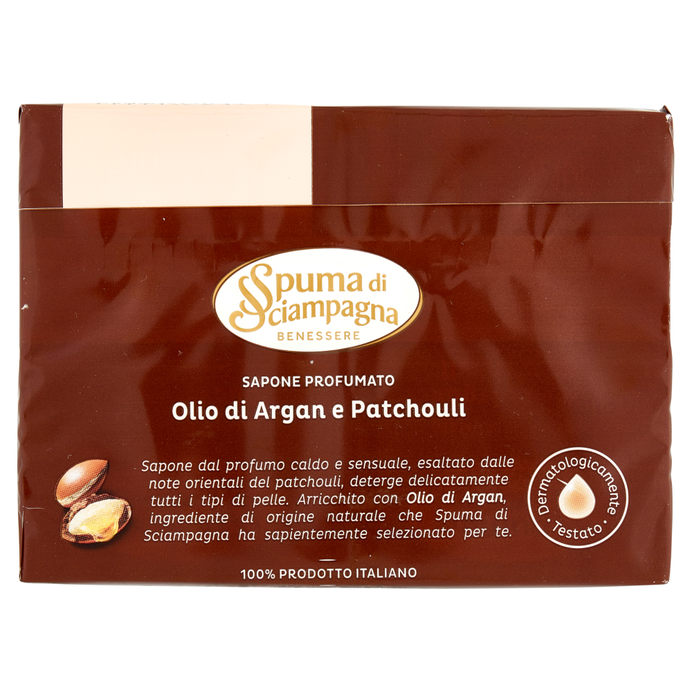 Spuma Di Sciampagna Benessere Nutriente Sapone Profumato Olio Di Argan