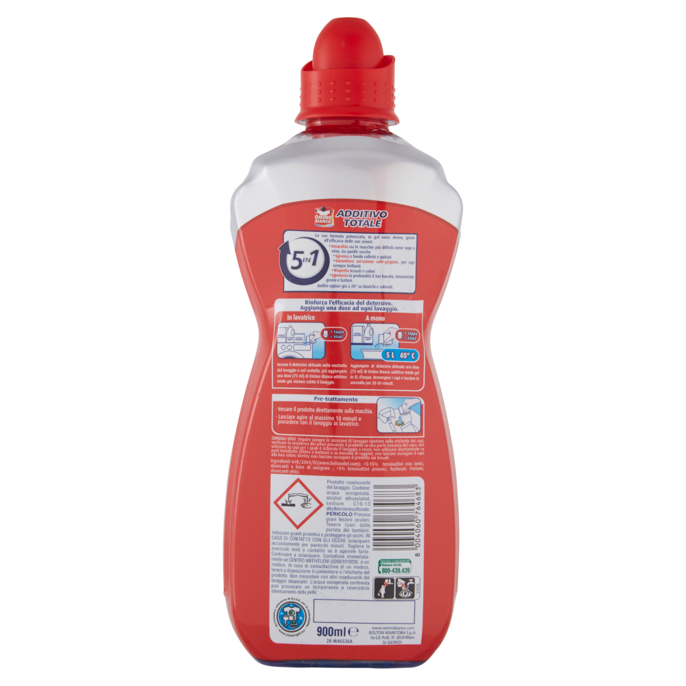 Omino Bianco 100 più Additivo Totale 5in1 900 ml Carrefour