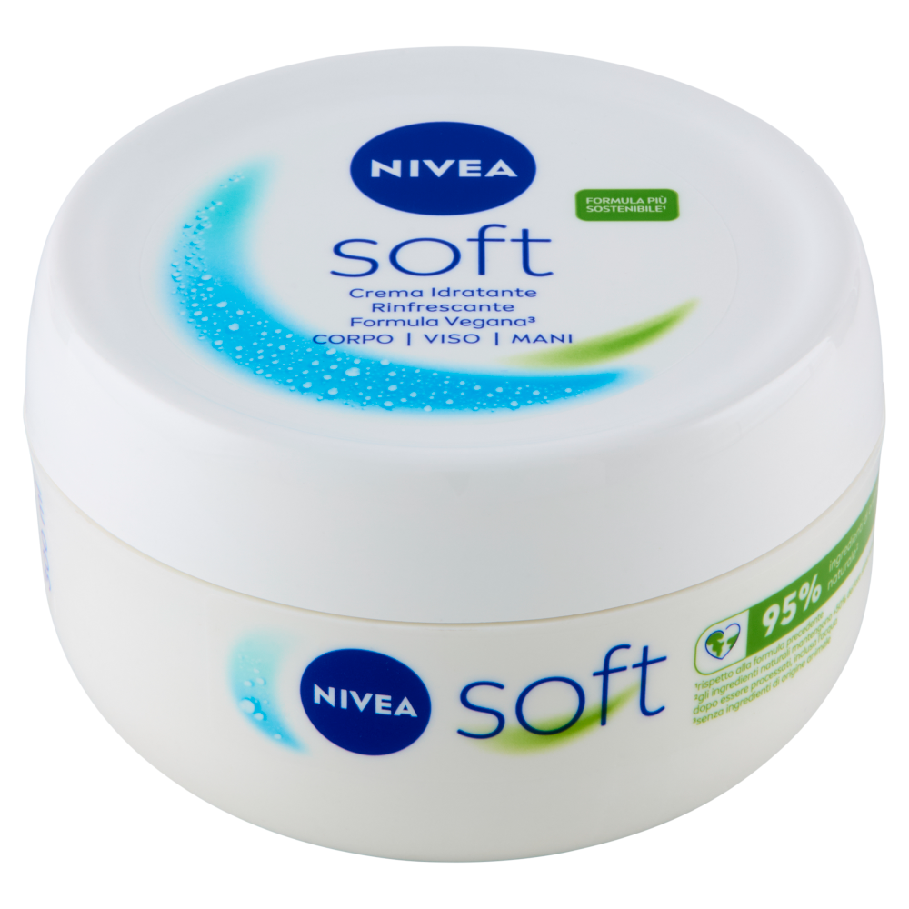 Nivea Soft Crema Idratante Rinfrescante 300 Ml Carrefour