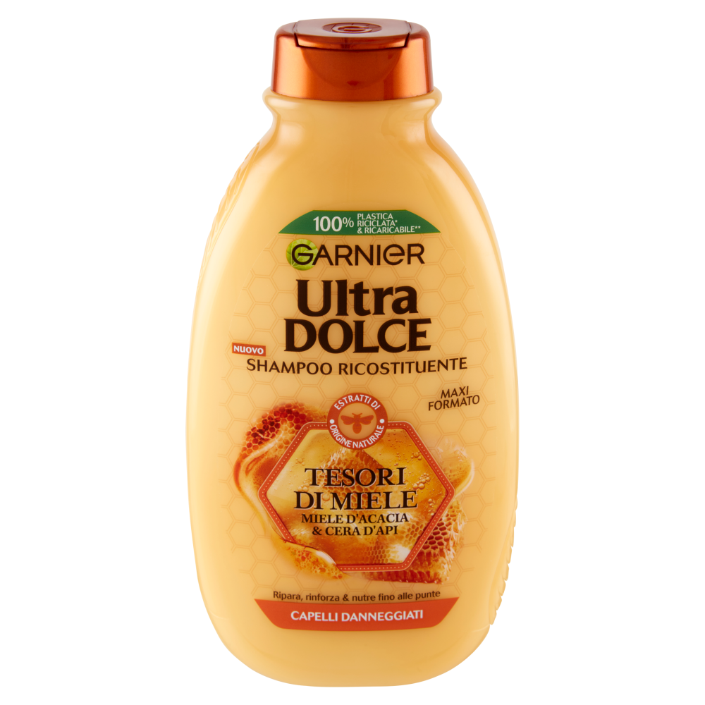 Garnier Ultra Dolce Shampoo Tesori Di Miele Con Pappa Reale E Miele