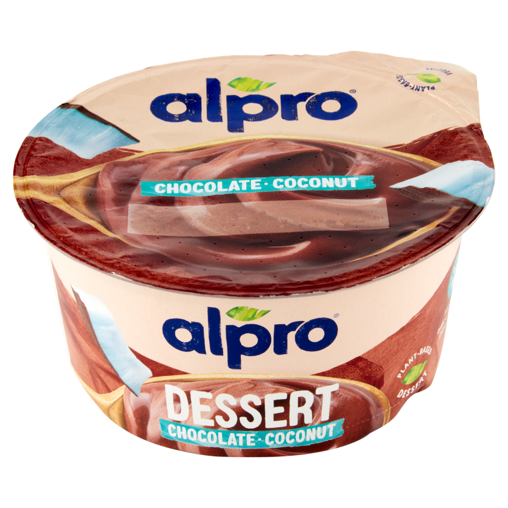 Alpro Dessert Fresco Vegetale Gusto Cocco Cioccolato Senza