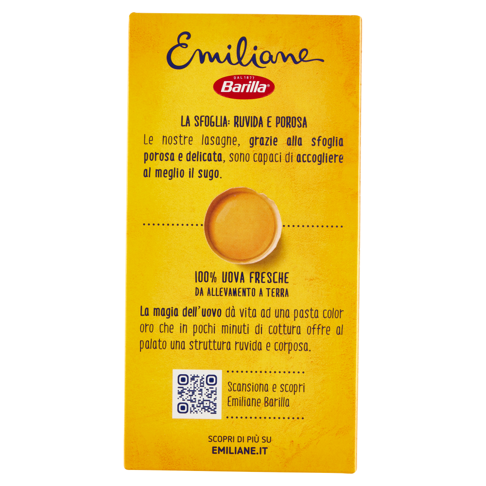 Barilla Emiliane Le Sottili Lasagne Pasta All Uovo G Carrefour