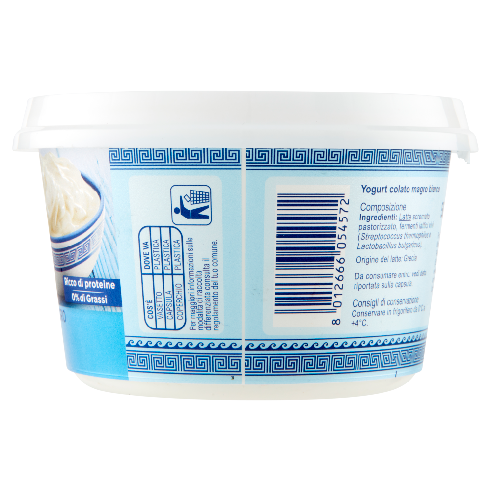 Carrefour Yogurt Greco Magro Bianco G Carrefour