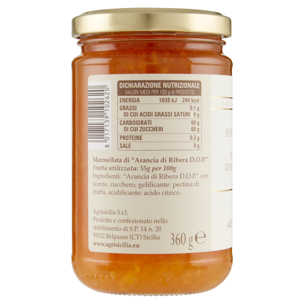 Agrisicilia Marmellata Di Arancia Di Ribera D O P G Carrefour