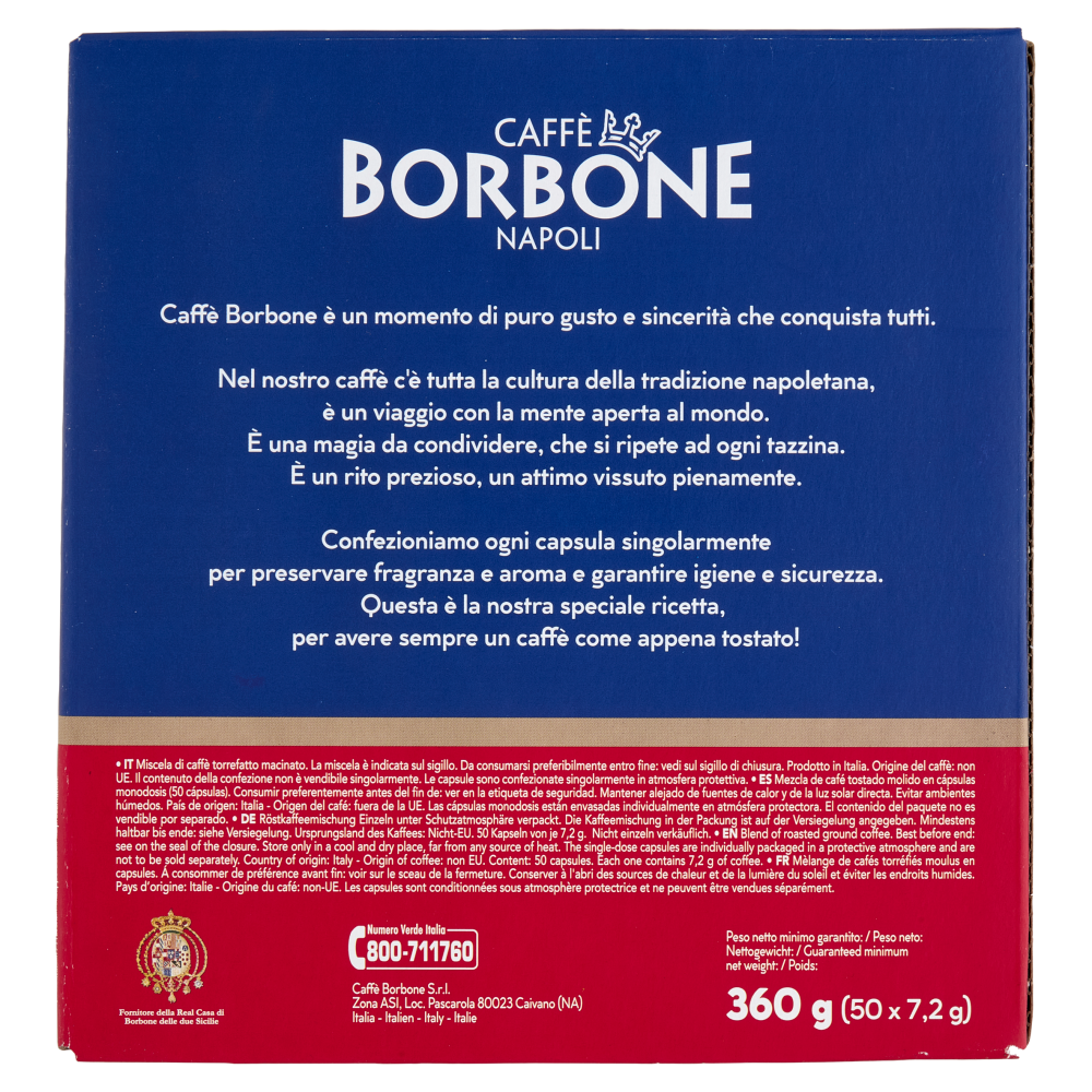 Caff Borbone Miscela Nobile Capsule Compatibili Lavazza A Modo Mio