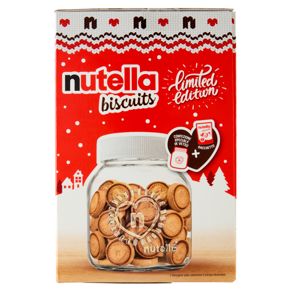 Nutella Biscuits Confezione Speciale In Vetro Limited Edition G