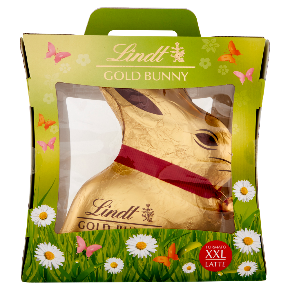 Lindt Gold Bunny Coniglietto Pasqua Cioccolato Al Latte Maxi Formato