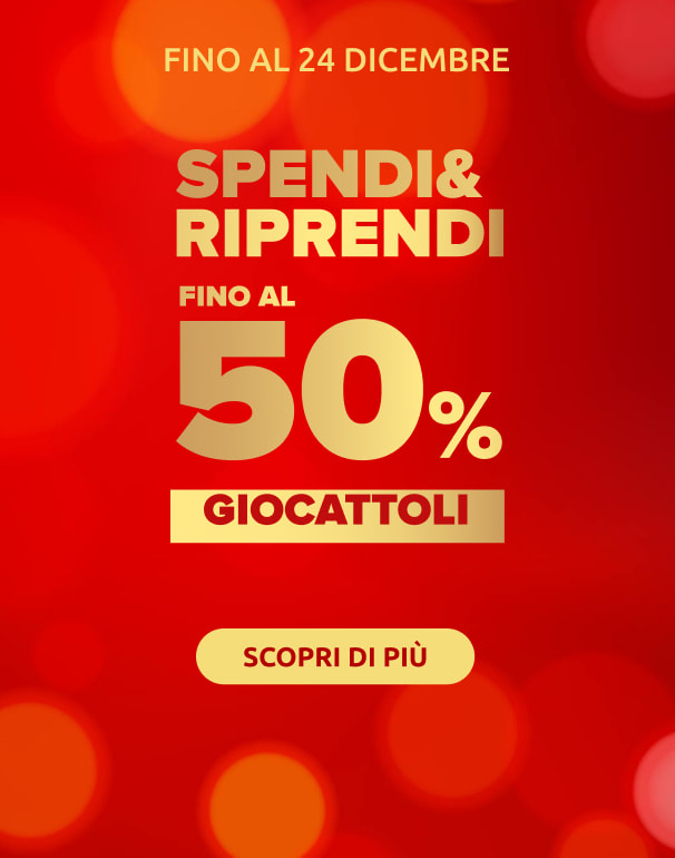 spendi riprendi giocattoli