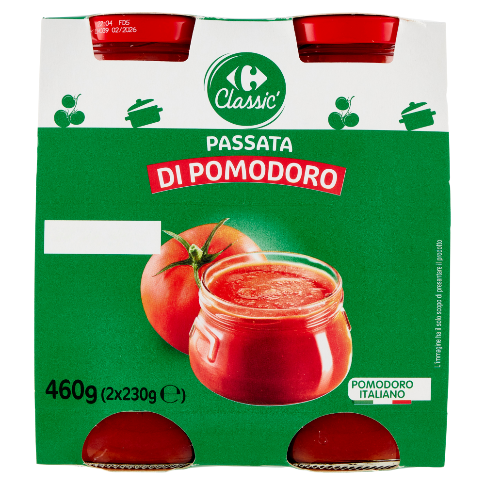 Carrefour Classic Passata di Pomodoro 2 x 230 g