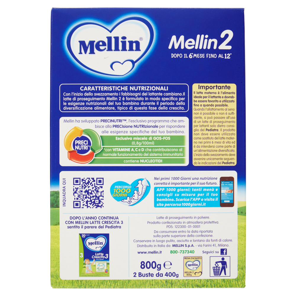 Mellin 2 800 gr.