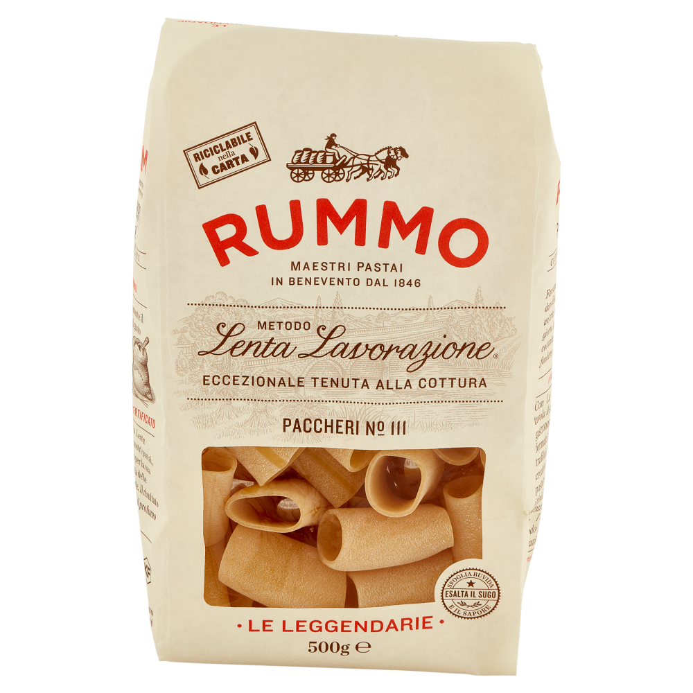 Pasta Rummo - 500 gr - Le Leggendarie - Calamarata N° 141