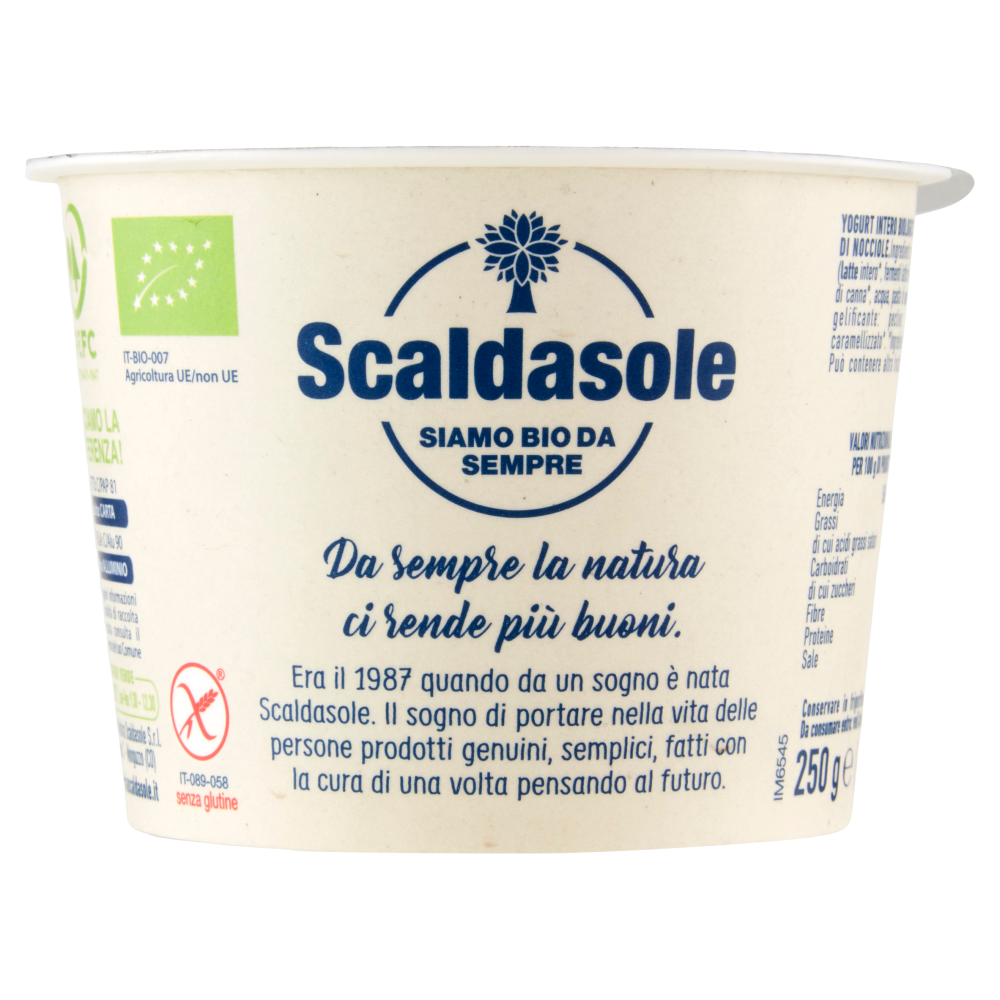 Scaldasole Nocciola Yogurt Bio 250 g