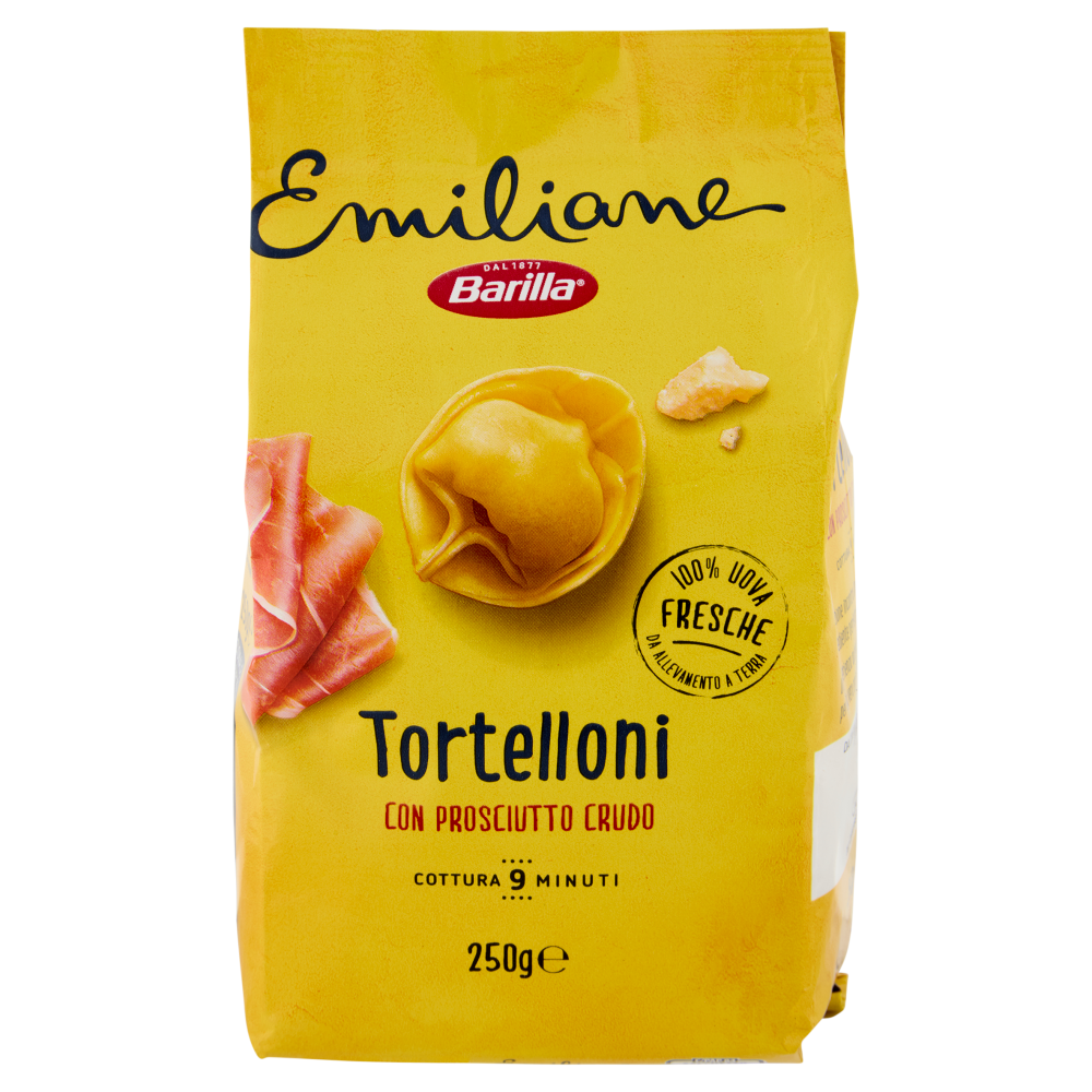 Barilla Emiliane Tortelloni Con Prosciutto Crudo E Parmigiano Reggiano 250 G Carrefour