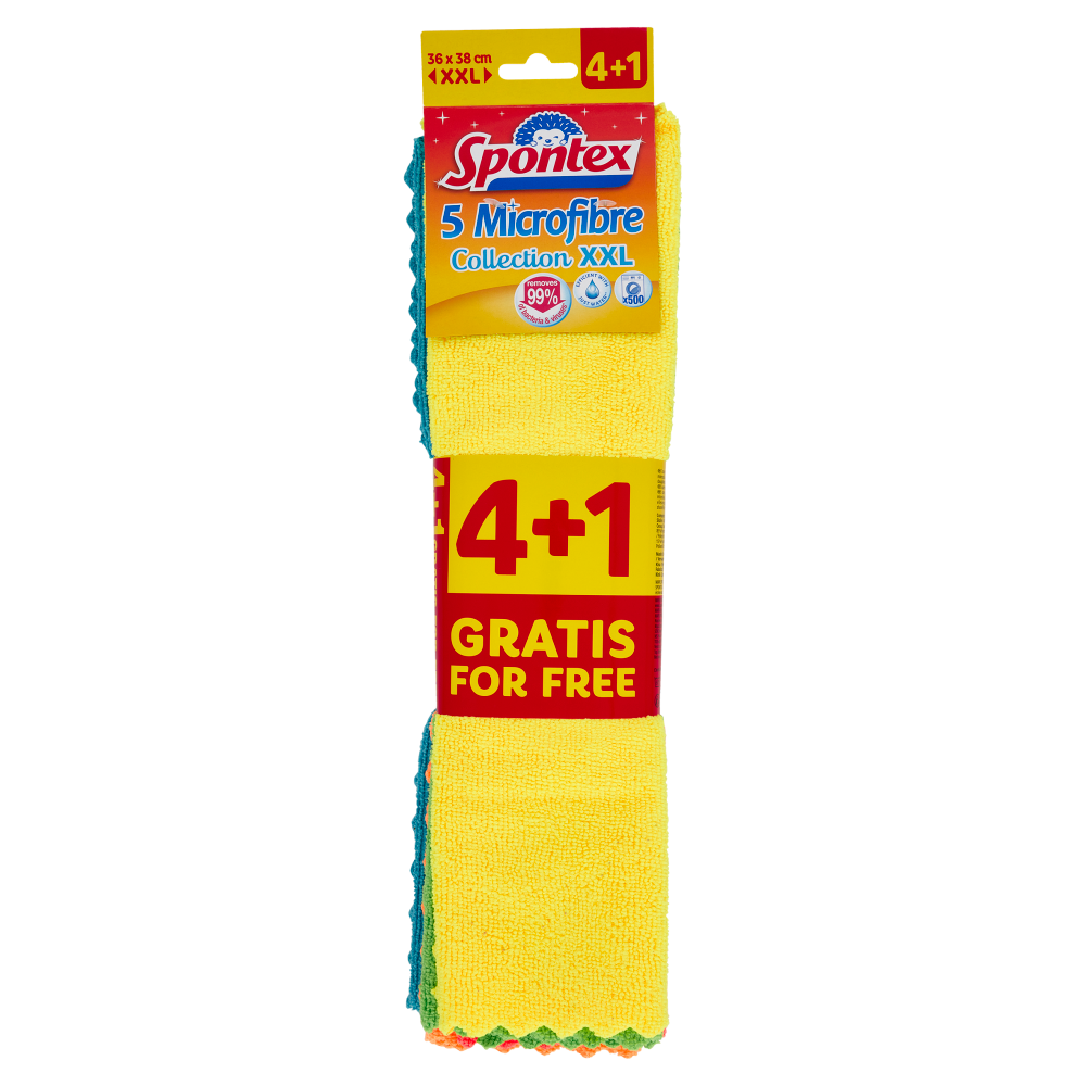 Spontex Microfibre Collection Xxl 41 Carrefour