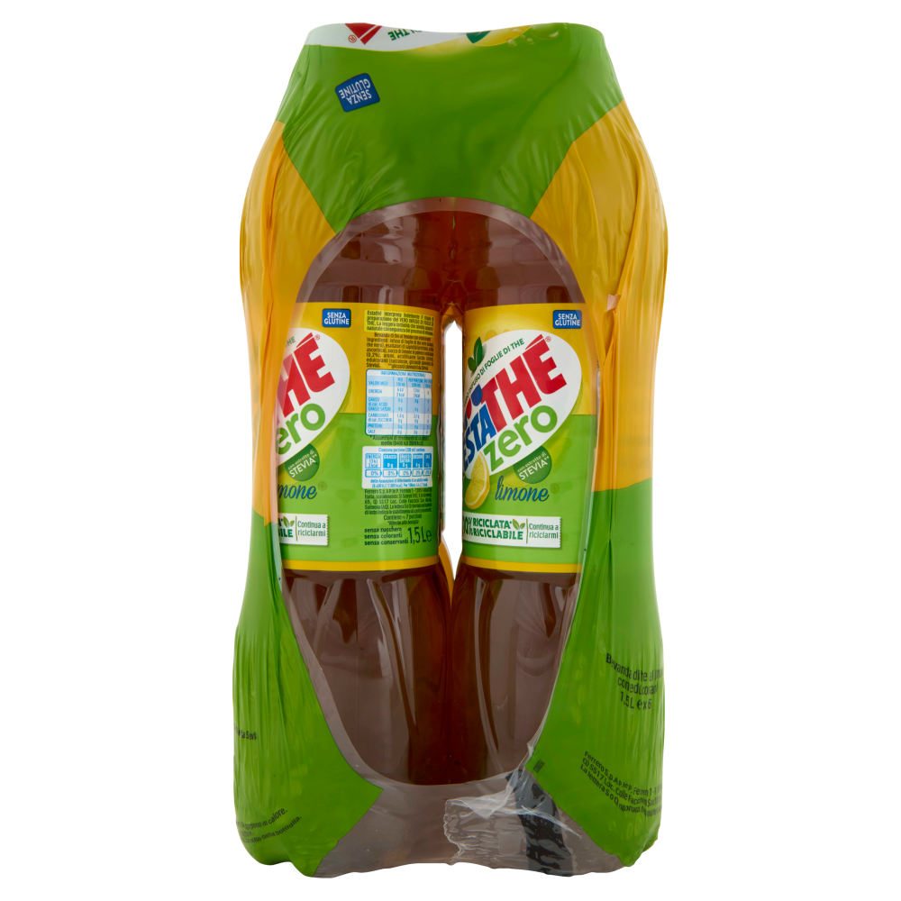 Estathé zero limone 6 x 1,5 L