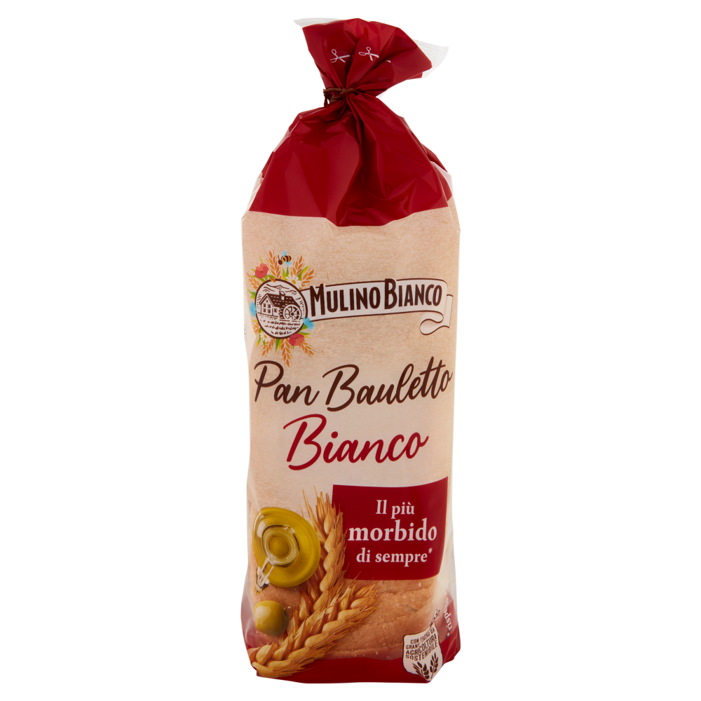 Mulino Bianco Pan Bauletto Bianco Pane Ideale Per Panini 400g | Carrefour