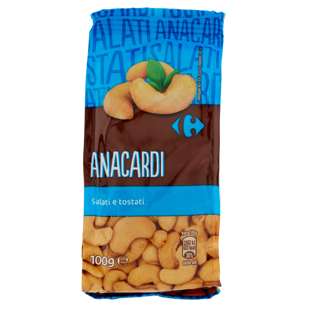 Carrefour Anacardi Salati e tostati 100 g