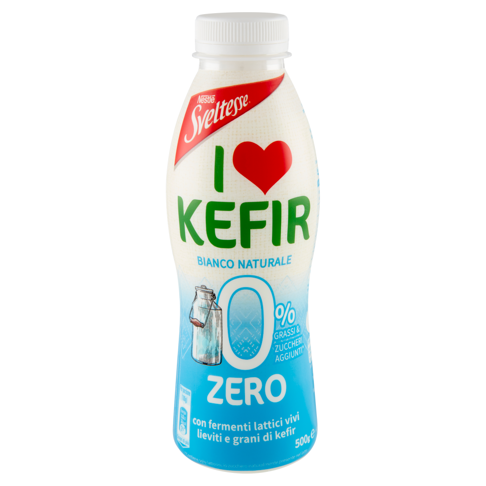 SVELTESSE I Love Kefir Bianco Naturale Zero 500 g