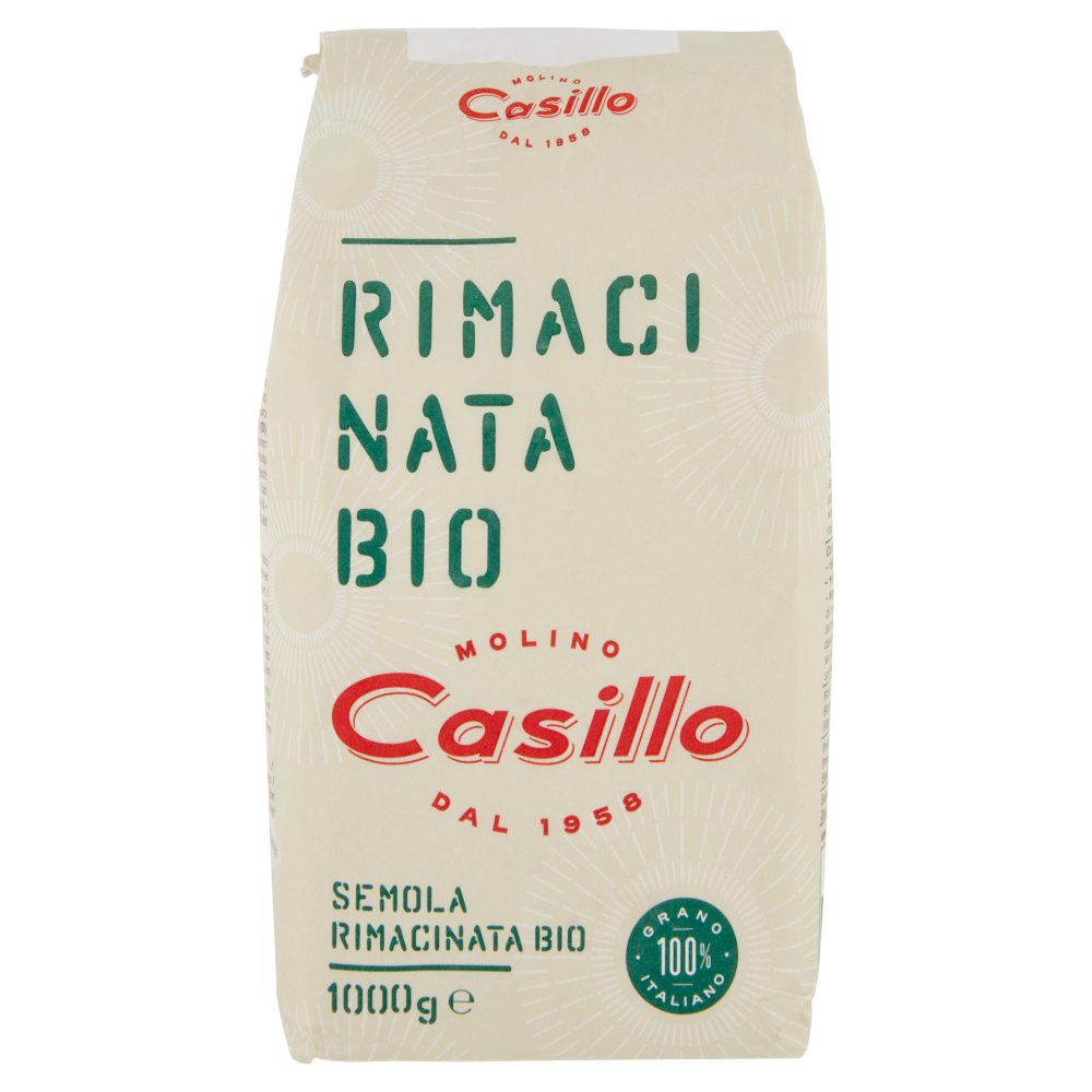 Semola Rimacinata Bio – Molino Paratore Shop