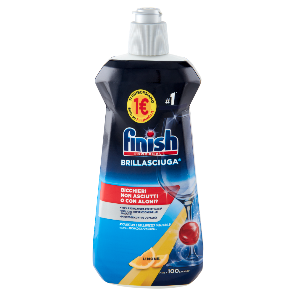 Finish Brillasciuga Lemon brillantante lavastoviglie 500 ml