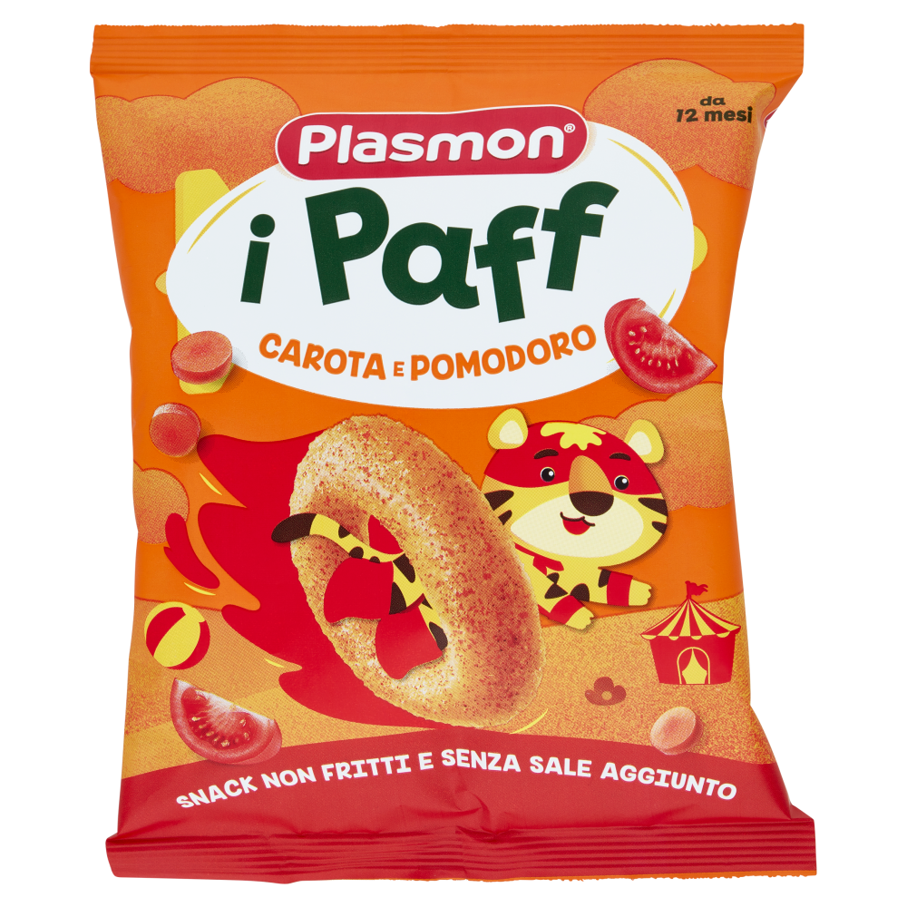 Plasmon i Paff Carota e Pomodoro 15 g