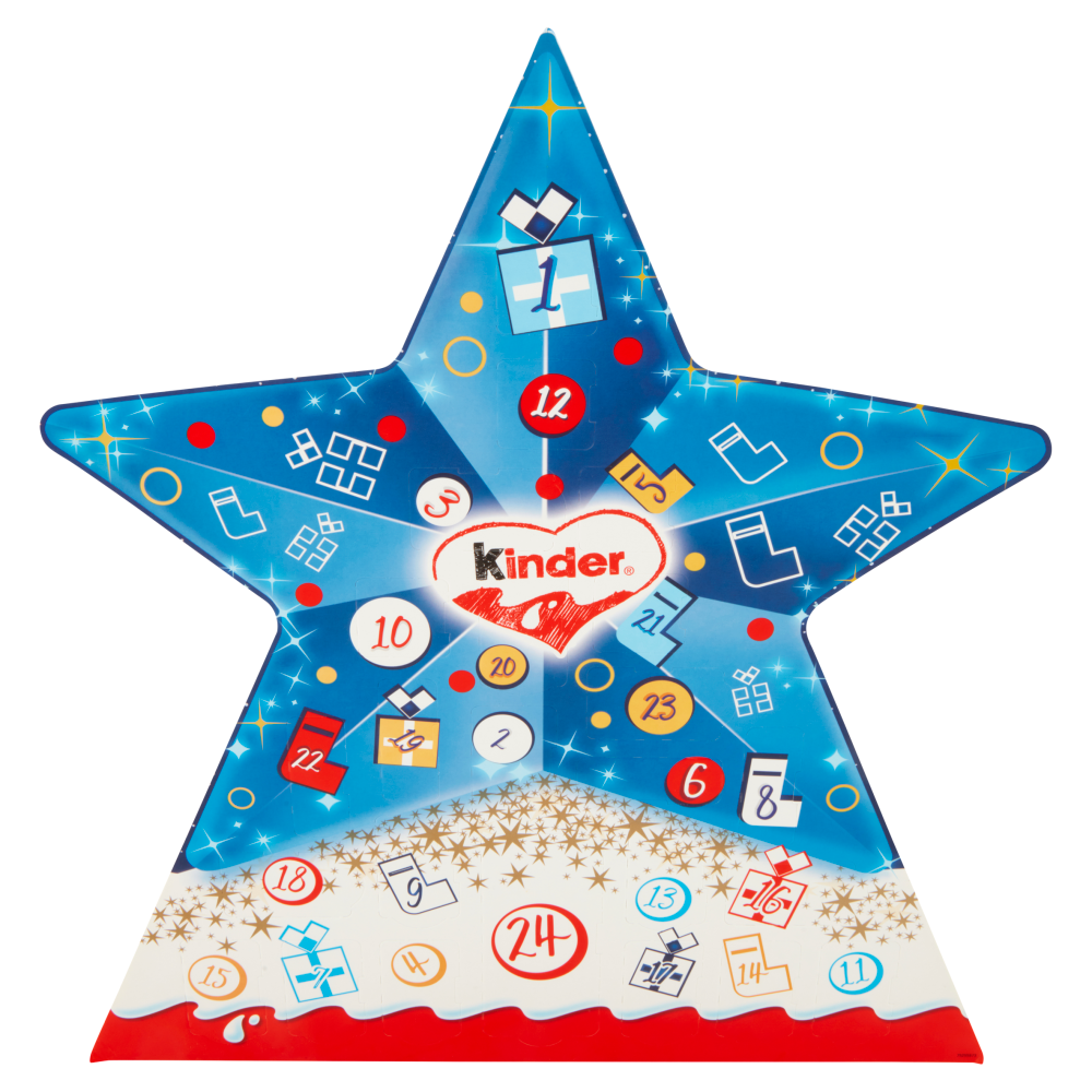 Kinder Calendario dell'Avvento 24 pezzi 149 g Carrefour